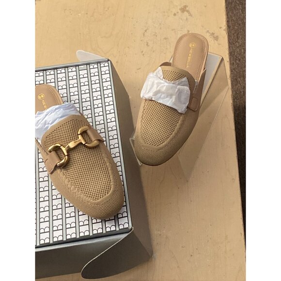 Newbella Mousse Fit Women's Heeled Mules - Apricot Pointed Toe Size 9 - Picture 6 of 6